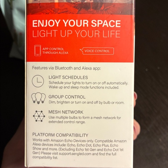 Multicolor Smart LED Light Bulb - Picture 2 of 3